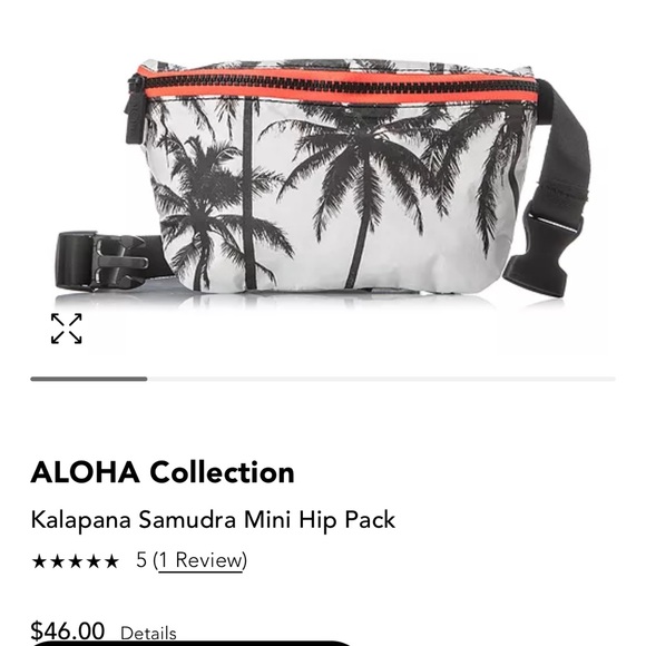 ALOHA Collection Handbags - ALOHA Collection Kalapana Samudra Mini Hip Pack Fanny Pack BumBag New With tags